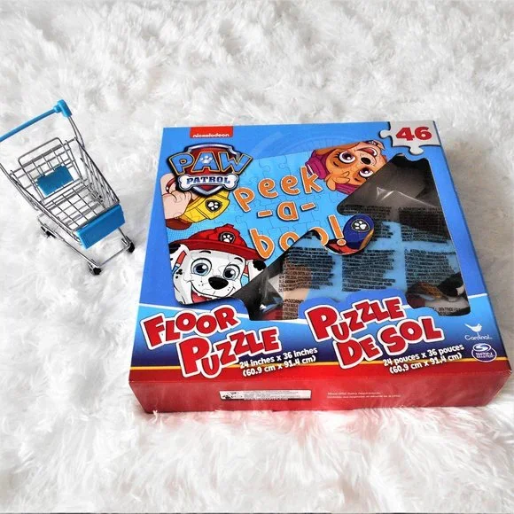 Paw Patrol Peek A Boo Floor Puzzle - Picture 4 of 9